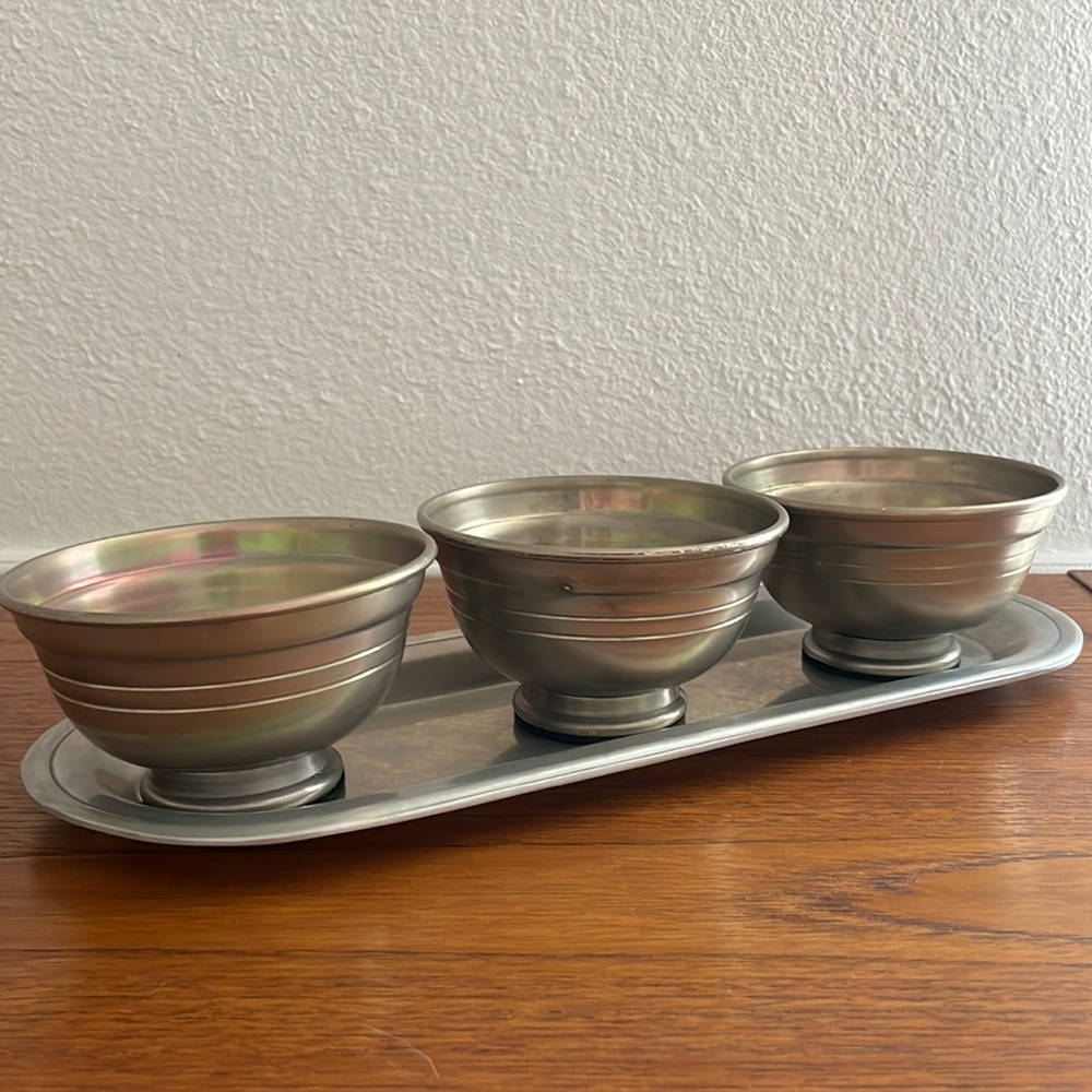 Vintage! Beautiful Indian Bowl Set